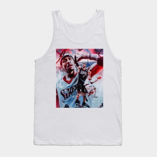 AI Allen Iverson Philadelphia The Answer Sports Art Tank Top